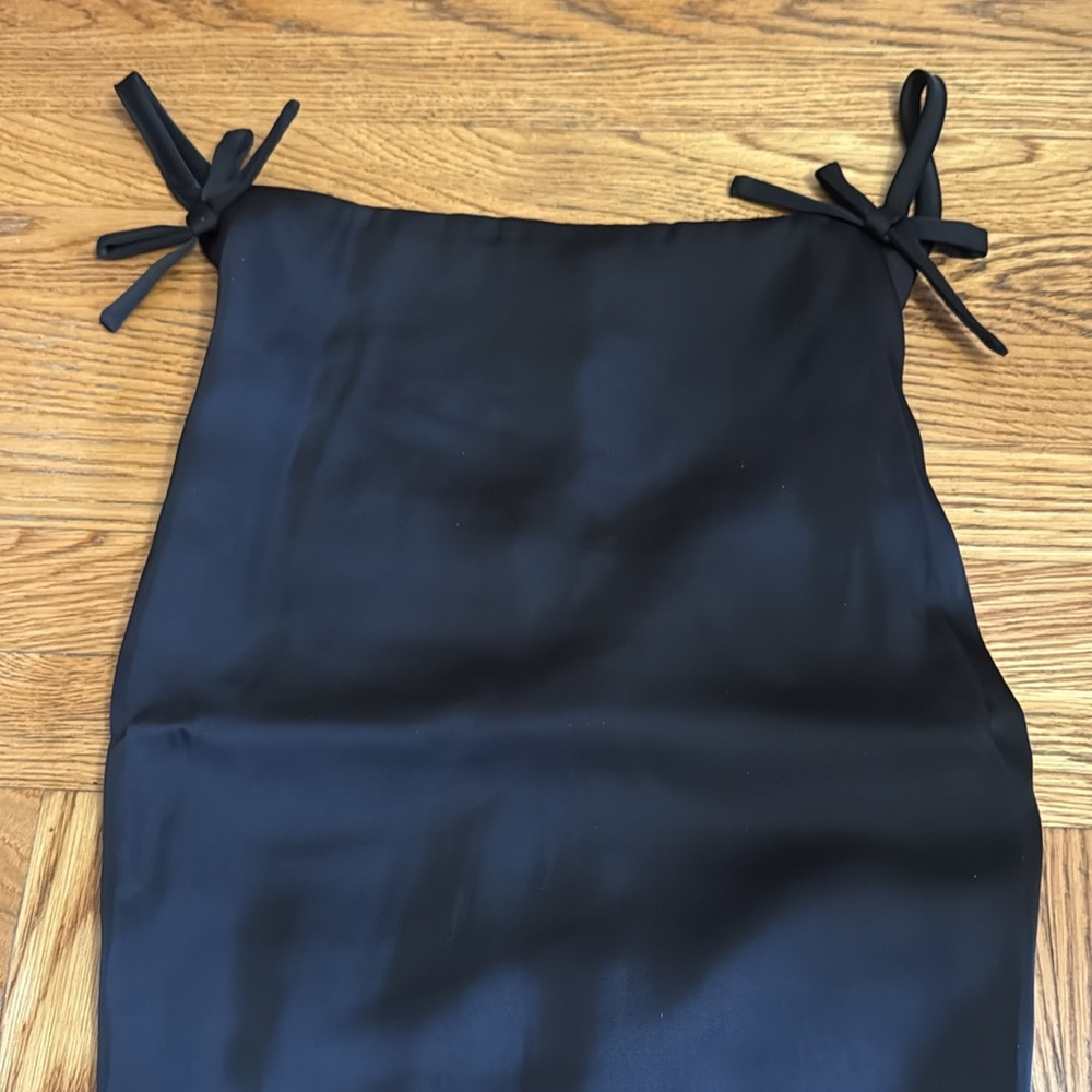 Kate Spade X Target Black Dress with Bow Accent Straps NWT - Picture 4 of 7